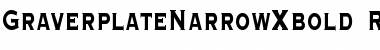 Download GraverplateNarrowXbold Font Download GraverplateNarrowXbold Font