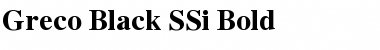Download Greco Black SSi Font Download Greco Black SSi Font