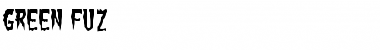 Download Green Fuz Font Download Green Fuz Font