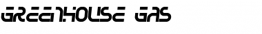 Download Greenhouse gas Font Download Greenhouse gas Font