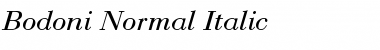 Download Bodoni-Normal-Italic Font Download Bodoni-Normal-Italic Font