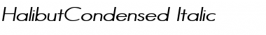 Download HalibutCondensed Font Download HalibutCondensed Font