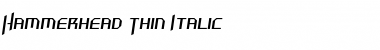 Download Hammerhead Thin Font Download Hammerhead Thin Font