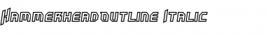 Download HammerheadOutline Font Download HammerheadOutline Font