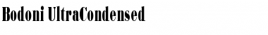Download Bodoni-UltraCondensed Font Download Bodoni-UltraCondensed Font