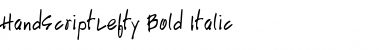 Download HandScriptLefty Font Download HandScriptLefty Font