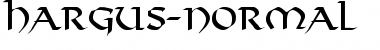 Download Hargus-Normal Font Download Hargus-Normal Font