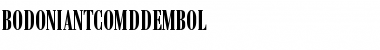 Download BodoniAntComDDemBol Font Download BodoniAntComDDemBol Font