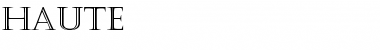 Download Haute Font Download Haute Font
