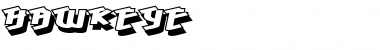 Download Hawkeye Font Download Hawkeye Font