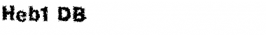 Download Heb1 DB Font Download Heb1 DB Font