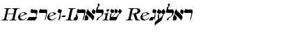 Download Hebrew-Italic Font Download Hebrew-Italic Font