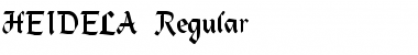 Download HEIDELA Font Download HEIDELA Font
