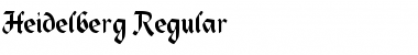 Download Heidelberg Font Download Heidelberg Font