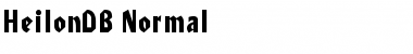 Download HeilonDB Font Download HeilonDB Font