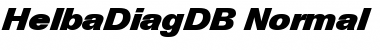 Download HelbaDiagDB Font Download HelbaDiagDB Font