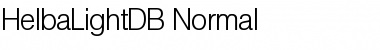 Download HelbaLightDB Font Download HelbaLightDB Font