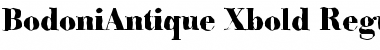 Download BodoniAntique-Xbold Font Download BodoniAntique-Xbold Font