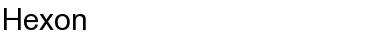 Download Hexon Font Download Hexon Font