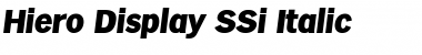 Download Hiero Display SSi Font Download Hiero Display SSi Font