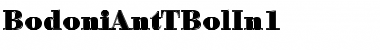 Download BodoniAntTBolIn1 Font Download BodoniAntTBolIn1 Font