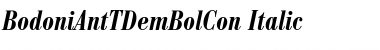 Download BodoniAntTDemBolCon Font Download BodoniAntTDemBolCon Font