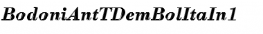 Download BodoniAntTDemBolItaIn1 Font Download BodoniAntTDemBolItaIn1 Font