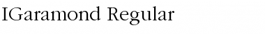 Download IGaramond Font Download IGaramond Font