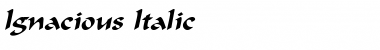 Download Ignacious Font Download Ignacious Font