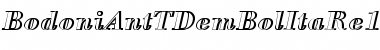 Download BodoniAntTDemBolItaRe1 Font Download BodoniAntTDemBolItaRe1 Font