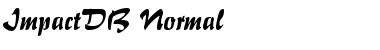 Download ImpactDB Font Download ImpactDB Font