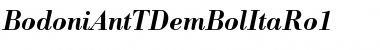 Download BodoniAntTDemBolItaRo1 Font Download BodoniAntTDemBolItaRo1 Font