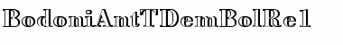 Download BodoniAntTDemBolRe1 Font Download BodoniAntTDemBolRe1 Font