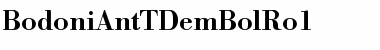 Download BodoniAntTDemBolRo1 Font Download BodoniAntTDemBolRo1 Font