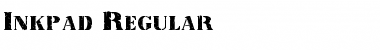 Download Inkpad Font Download Inkpad Font