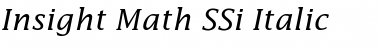 Download Insight Math SSi Font Download Insight Math SSi Font