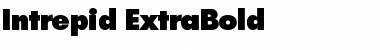 Download Intrepid ExtraBold Font Download Intrepid ExtraBold Font