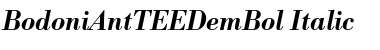 Download BodoniAntTEEDemBol Font Download BodoniAntTEEDemBol Font
