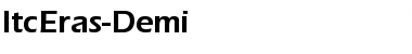 Download ItcEras-Demi Font Download ItcEras-Demi Font