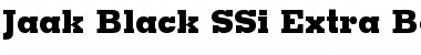 Download Jaak Black SSi Font Download Jaak Black SSi Font