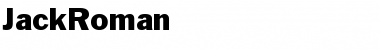 Download JackRoman Font Download JackRoman Font