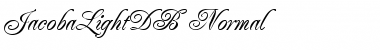 Download JacobaLightDB Font Download JacobaLightDB Font