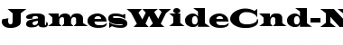 Download JamesWideCnd-No Font Download JamesWideCnd-No Font