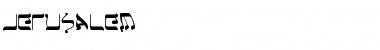 Download Jerusalem Font Download Jerusalem Font