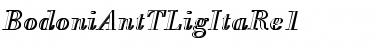 Download BodoniAntTLigItaRe1 Font Download BodoniAntTLigItaRe1 Font