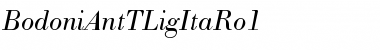 Download BodoniAntTLigItaRo1 Font Download BodoniAntTLigItaRo1 Font