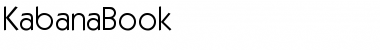 Download KabanaBook Font Download KabanaBook Font