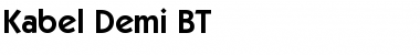 Download Kabel Dm BT Font Download Kabel Dm BT Font