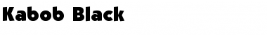 Download Kabob Black Font Download Kabob Black Font