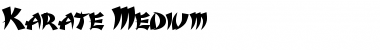 Download Karate Font Download Karate Font